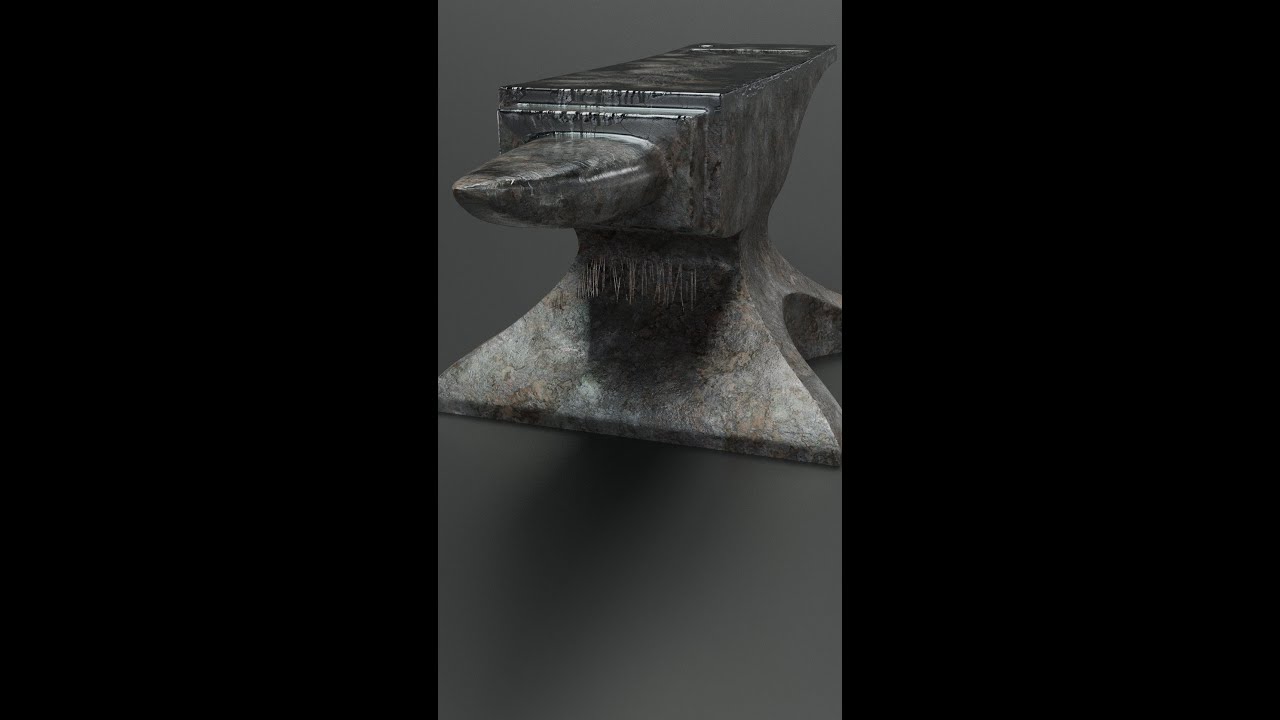 #Shorts Finished Blender Guru's Anvil Tutorial!!!