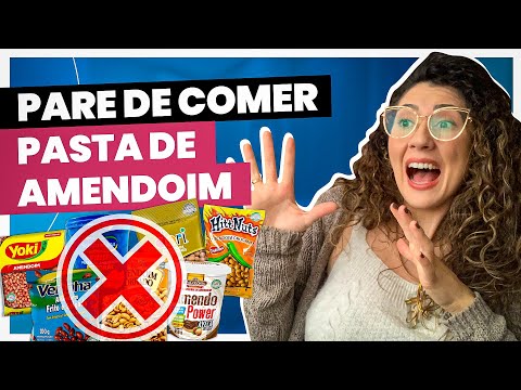 PASTA DE AMENDOIM PODE SER TÓXICA!