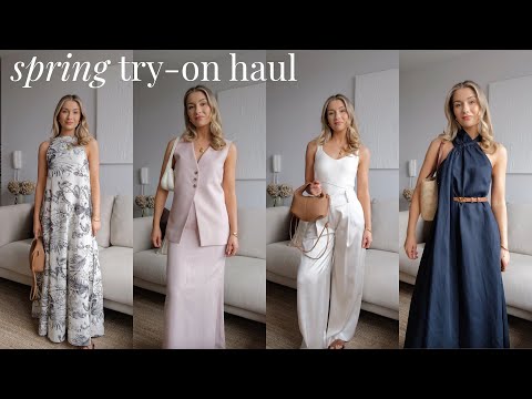 HUGE SPRING TRY-ON HAUL | REISS, COS, SEZANE & ARKET