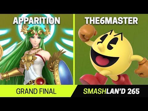 SmashLAN'd 265 Grand Final - Apparition (Palutena) vs The6Master (Pac-Man) - SSBU Tournament