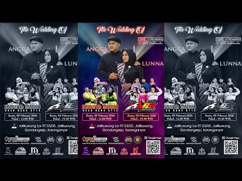 Live Wedding Angga & Lunna | KUDETA MUSIC | NEW MJ AUDIO (Mr. Ojix) | HVS SRAGEN 2 - Jatikuwung