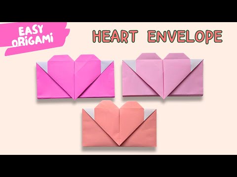 One Paper Gift Box Origami Cute Easy Folding Tutorial