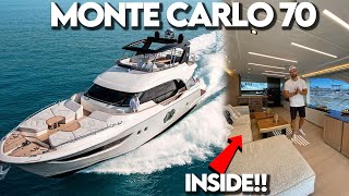 YACHT TOUR | INSIDE THE INSANE €3,000,000 MCY 70!! | MARBELLA YACHT TOUR