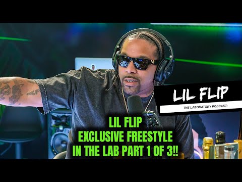 Lil Flip freestyle in the LAB!! Part 1 of 3!! Flip went crazy for 15 min straight 👏🏿👏🏿🔥🔥