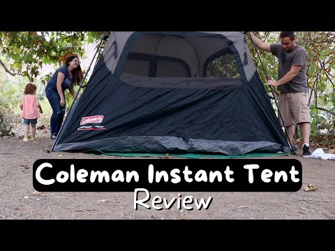 Coleman 6 Person Cabin Instant Tent | Vlog Series