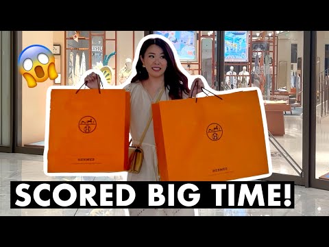SCORED BIG TIME AT HERMES 😱 BEIJING CHINA TRAVEL VLOG!