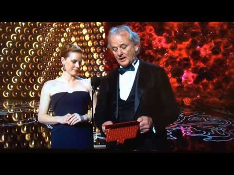 Bill Murray improv nod to Harold Ramis at 2014 Oscars