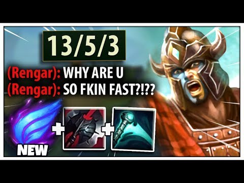 This ONE Update Just Made Tryndamere Mid BROKEN...You Can't Lose Anymore ;)