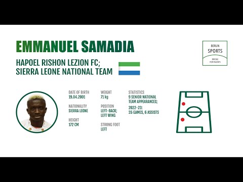 EMMANUEL SAMADIA - player highlights
