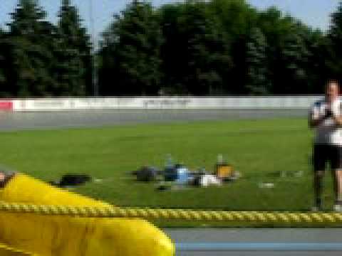 Tony Race 2009 016 200 meter sprint northbrook race recumbent bicycle