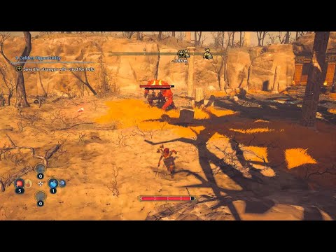 Immortals Fenyx Rising: First Minotaur fight