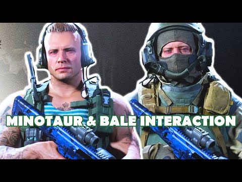 Call of Duty: Modern Warfare Operator Interaction  - Minotaur and Bale