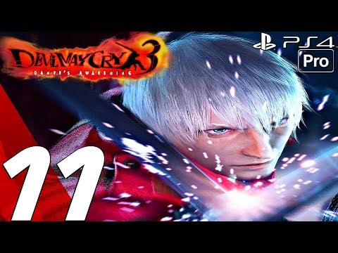 Devil May Cry 3 HD - Gameplay Walkthrough Part 11 - Arkham Boss Fight (Remaster) PS4 PRO