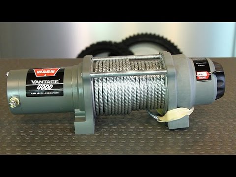 WARN Vantage 4000 Winch Review | Motorcycle Superstore
