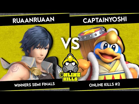 RuaanRuaan (Chrom/Bayonetta) vs CaptainYoshi (King Dedede) - Online Kills #2 - Winners Semi Final