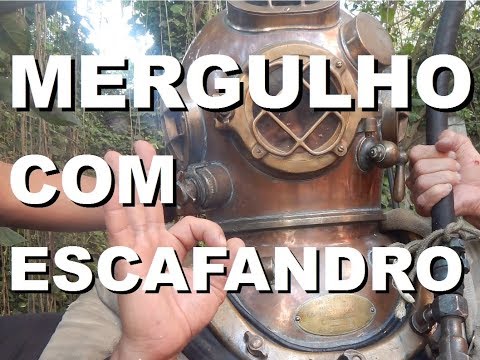 MERGULHANDO COM ESCAFANDRO