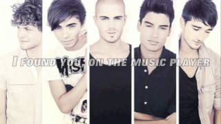 The Wanted - I FOUND YOU lyrics