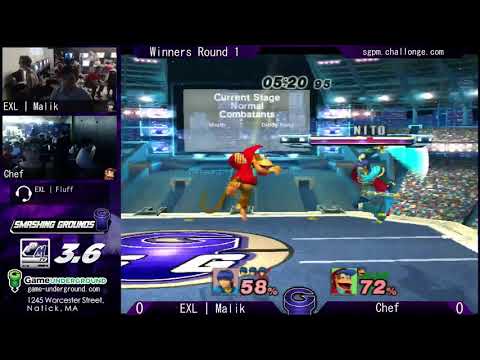 SG at GU 17-5.1 WR1 - EXL | Malik (Marth) vs Chef (Diddy Kong)