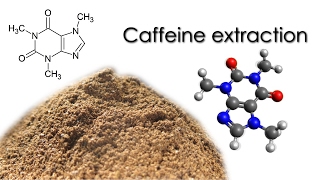 Caffeine extraction from coffee