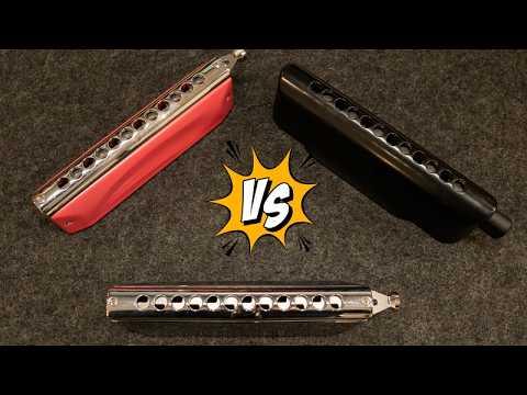 Chromatic Harmonica Shootout (JDR vs Hohner vs Suzuki)
