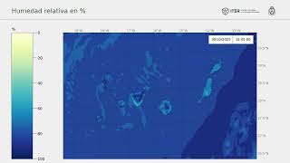 Canary Islands Relative Humidity forecast: 20251029