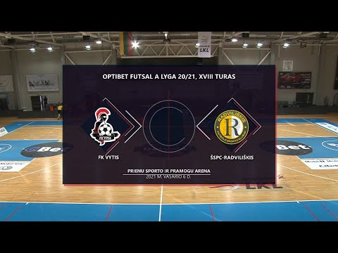 Optibet Futsal A Lyga | FK Vytis - ŠSPC-Radviliškis | Rungtynių Santrauka |