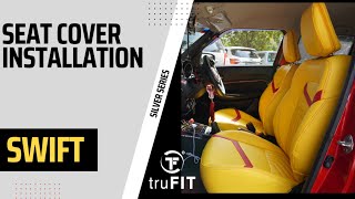 Maruti Suzuki Swift 2019 Seat Cover Installation | truFIT | Seat Cover Manufacturer | Full Bucket