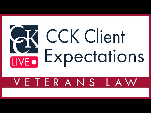 CCK Client Expectations