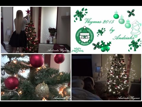 VLOGMAS DZIEŃ 6 i 7 :  Ubieram choinkę/ Pakowanie prezentów/ Małe zakupy🎄