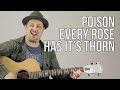 Poison Every Rose Has Its Thorn Guitar Lesson Tutorial