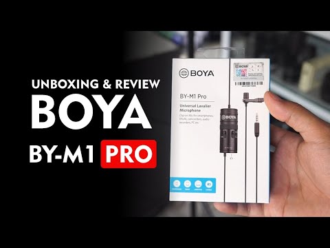 Mikrofonas Boya BY-M1 Pro video