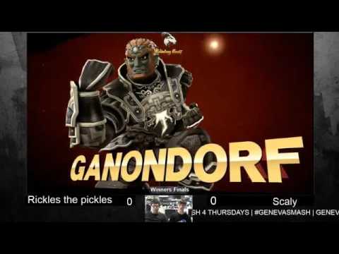 Geneva Smash 37 - Rickles (Ganon) Vs. UnF | Dylan (Dr. Mario) SSB4 Losers R4