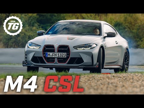FIRST DRIVE: BMW M4 CSL - £128k, 542bhp Limited Edition Tested On Track | Top Gear Speed Week 2022