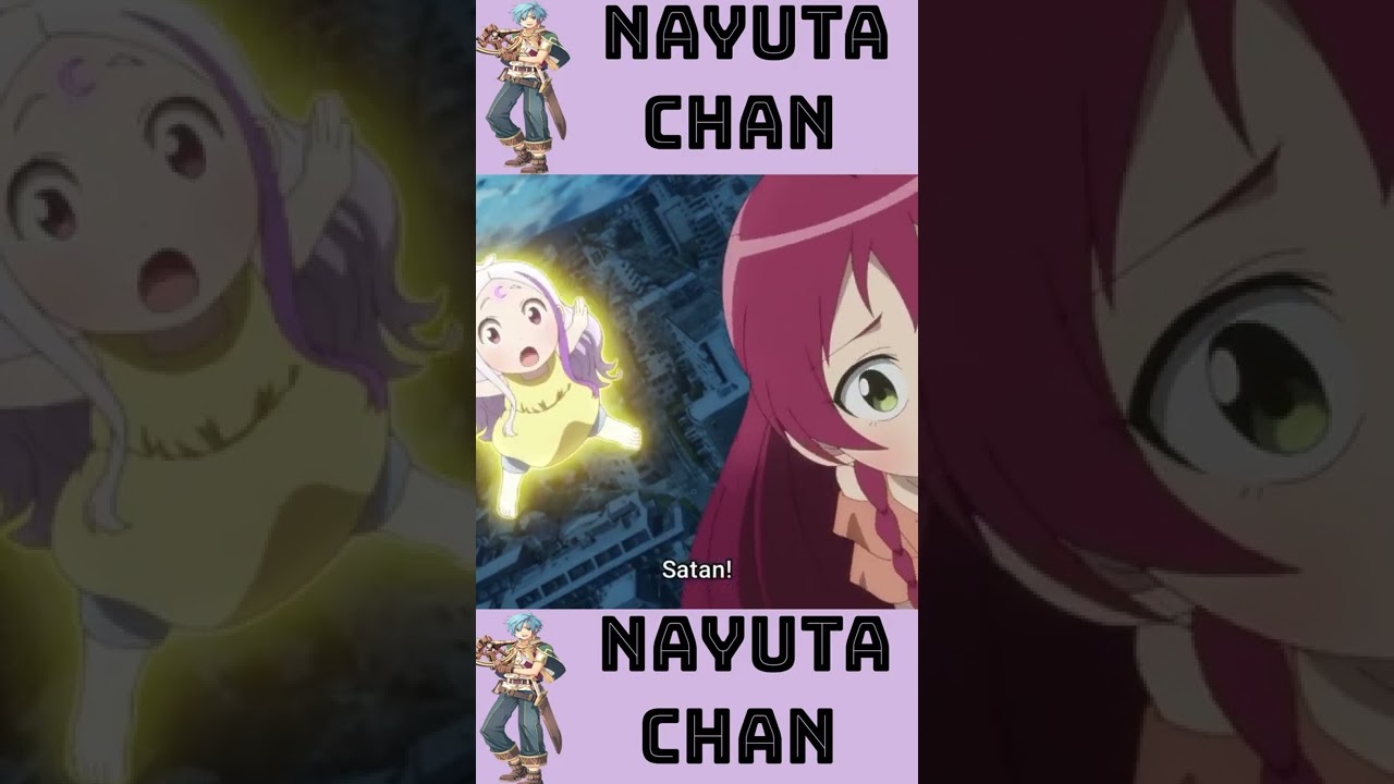 When u got that question at a wrong time 🤣🤣 | Hataraku Maou Sama Season 2 Episode 4