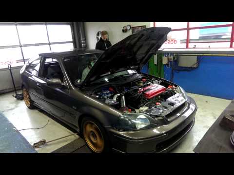 Civic B18C4 Dyno 232 HP