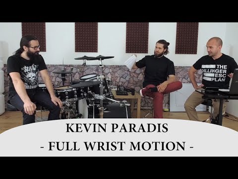 Kevin Paradis Hand Technique - Wrist Motion | Drum-Technique Academy