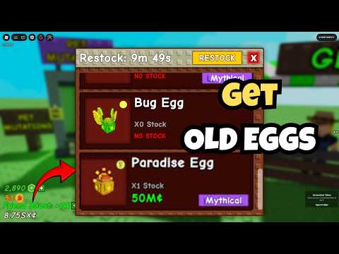 Secret Way To Get OLD EGGS Again In Grow A Garden 😱(Buy OLD EGGS)