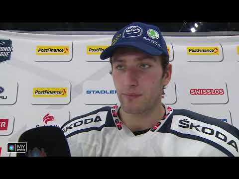 Intervista a Micha Fora nel dopo partita di Ambri - Zurigo