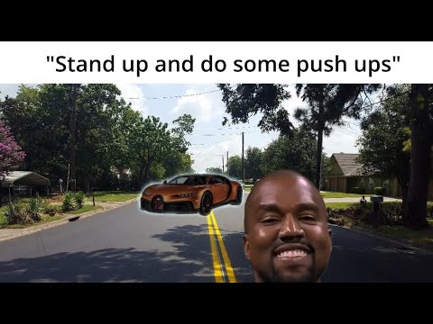 When Andrew Tate sees you glued on the road...