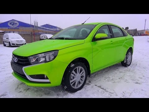 2015 Lada Vesta. Обзор (интерьер, экстерьер, двигатель)