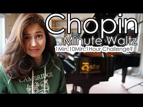 1Min, 10Min, 1Hour Challenge: Chopin Minute Waltz