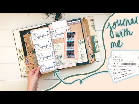 junk journal with me  process video ideas tips