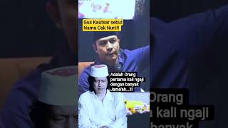 Download lagu Gus Kautsar mentioned the name of Cak Nun who was the first to study the Koran with a large congr... mp3