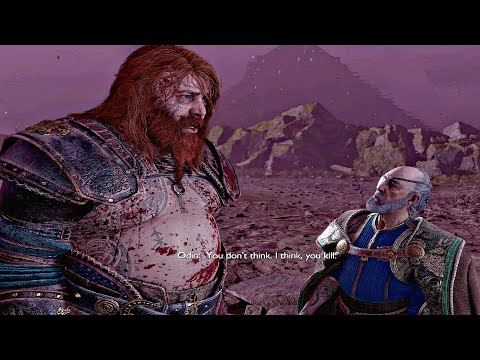 All Scenes of Odin Disrespecting Thor - God of War 5 Ragnarok PS5 (Odin Roasting Thor Scenes)