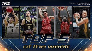 [情報]WEEK6 五大好球  TPBL例行賽2024-2025