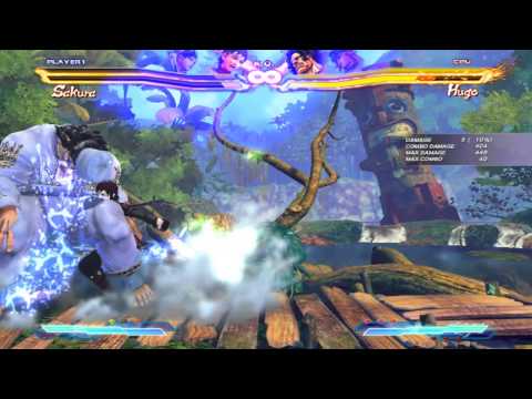 street fighter X tekken Ver  2013 chun li combo