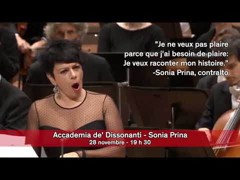 Accademia de' Dissonanti - Sonia Prina - Festival Bach Montréal