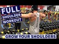 FULL SHOULDER WORKOUT WEIGHTS X CALISTHENICS | BUILDING UP STRENGTH | TOP SHOULDER MOBILITY DRILLS