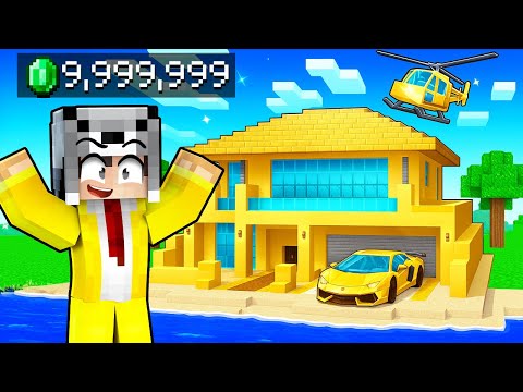 MİLYARDER MEDENİYETİNDE SINIRSIZ ZÜMRÜT - Minecraft