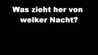 Dornenreich - Grell und dunkel strömt das Leben + Lyrics